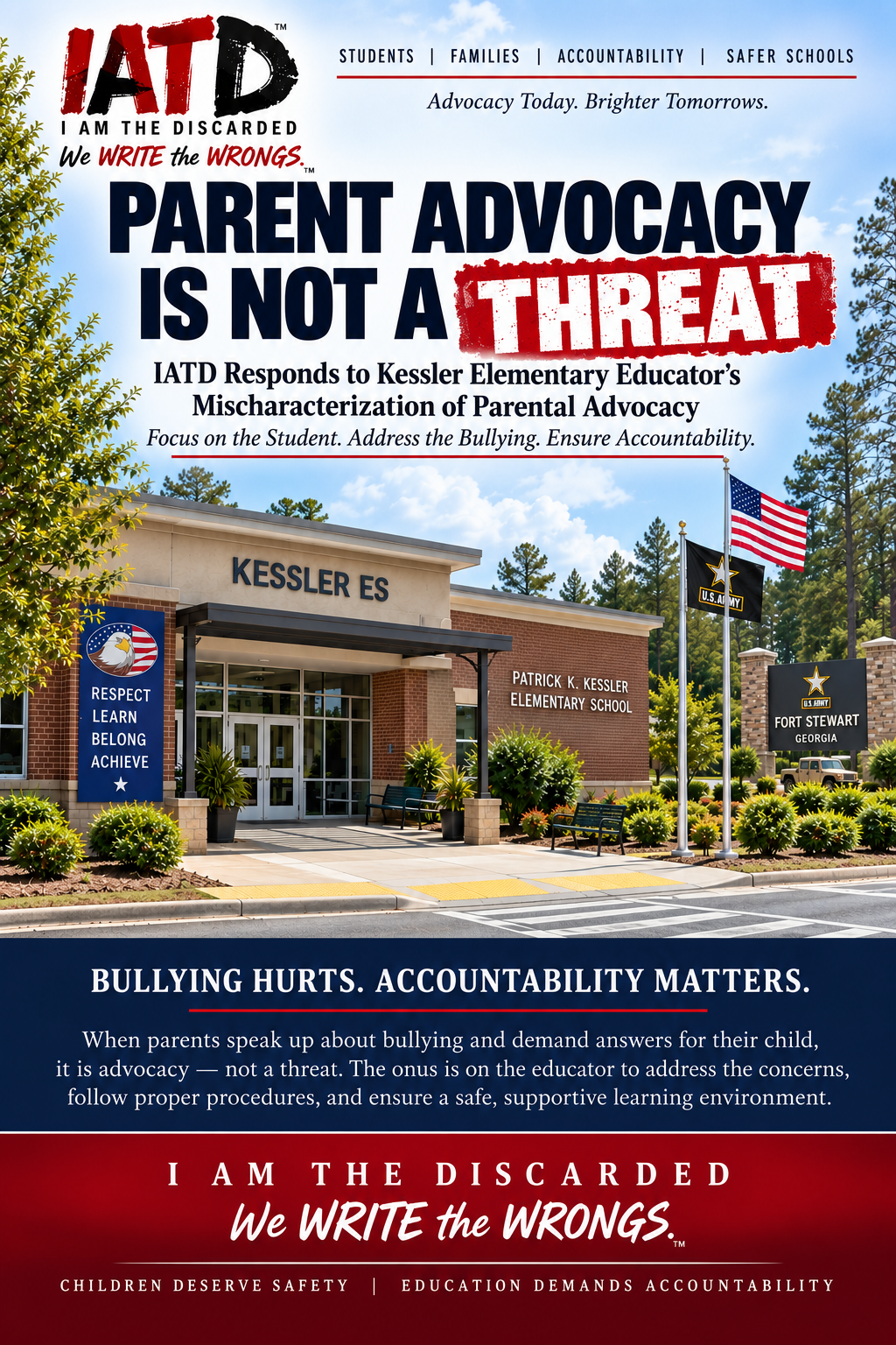 Pushback on taking Onus for Bullying